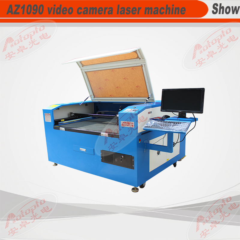 AZ1090 video camera laser cutting machine