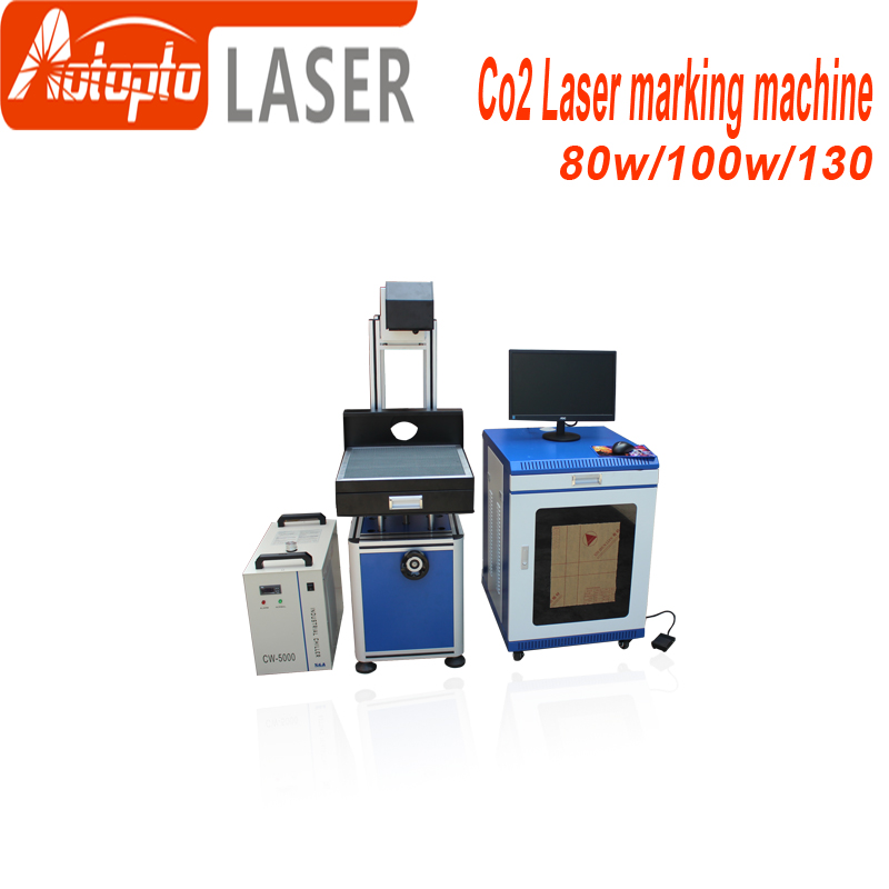 Co2 laser marking machine engraving wood material and nonmetal