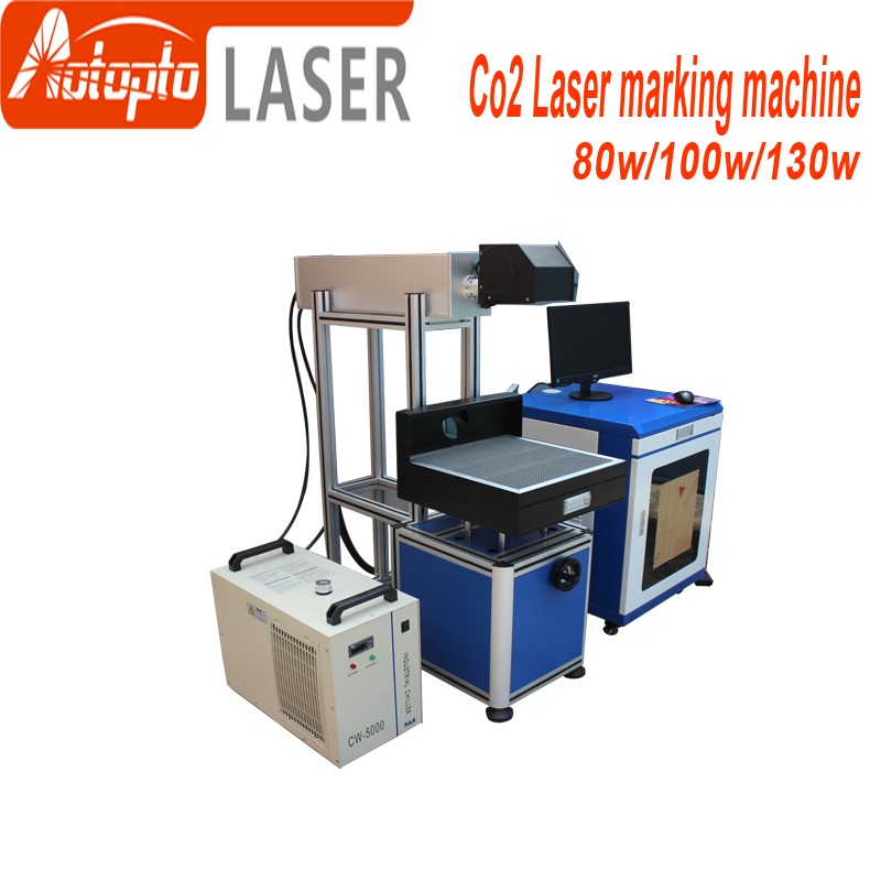 Co2 laser marking machine engraving wood material and nonmetal
